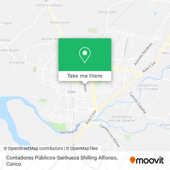 Contadores Públicos-Sanhueza Shilling Alfonso map