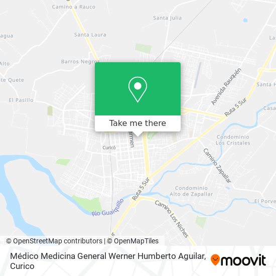 Médico Medicina General Werner Humberto Aguilar map