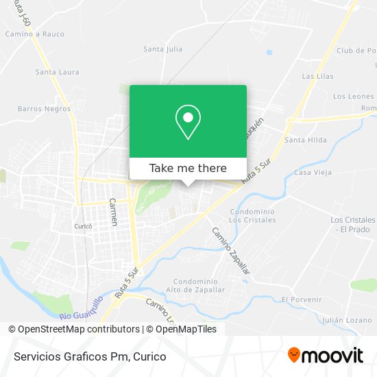 Servicios Graficos Pm map