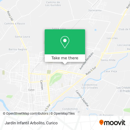 Mapa de Jardín Infantil Arbolito
