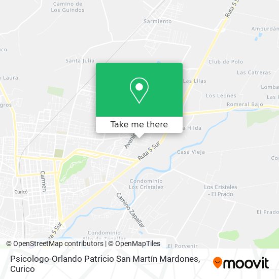 Psicologo-Orlando Patricio San Martín Mardones map