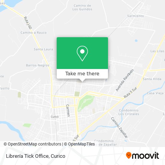 Librería Tick Office map