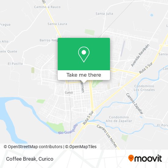 Mapa de Coffee Break