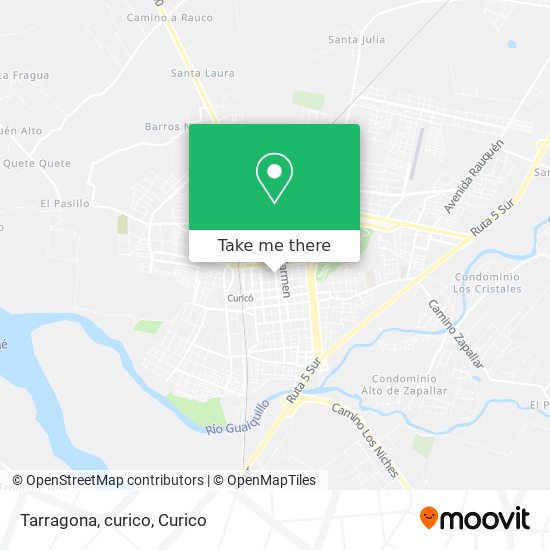 Mapa de Tarragona, curico