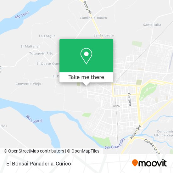 El Bonsai Panaderia map