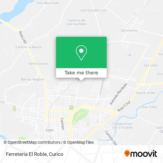 Ferreteria El Roble map