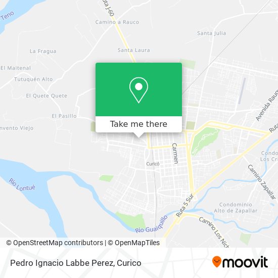 Pedro Ignacio Labbe Perez map