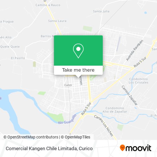 Comercial Kangen Chile Limitada map