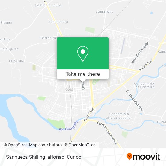 Mapa de Sanhueza Shilling, alfonso