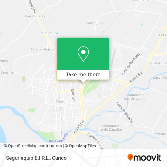 Mapa de Seguriequip E.I.R.L.