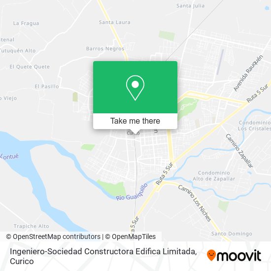 Ingeniero-Sociedad Constructora Edifica Limitada map