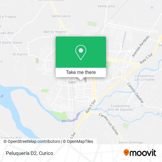 Peluquería D2 map