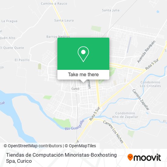 Tiendas de Computación Minoristas-Boxhosting Spa map