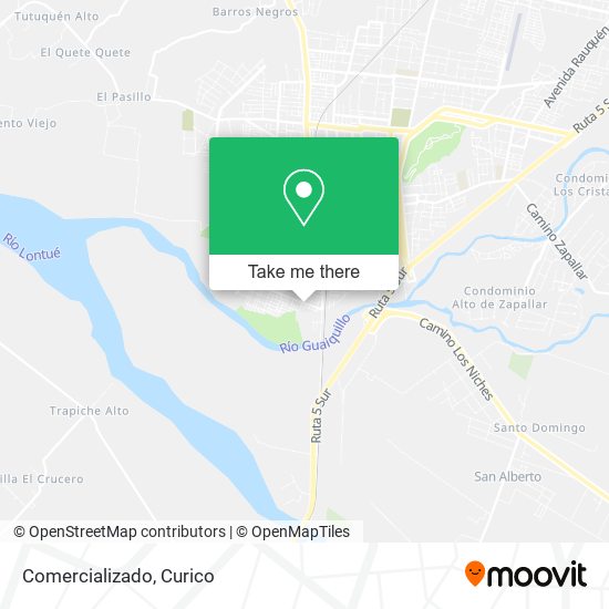 Comercializado map