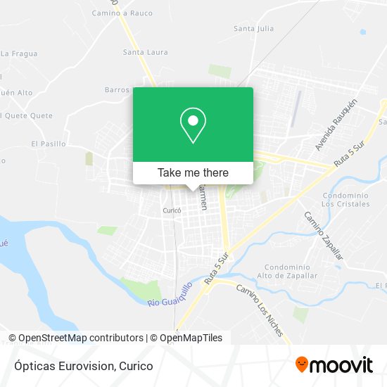 Ópticas Eurovision map