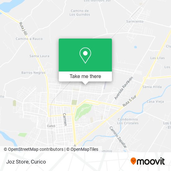 Joz Store map