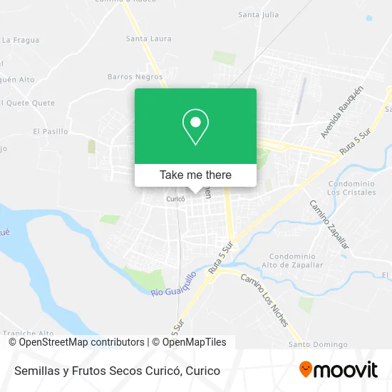 Semillas y Frutos Secos Curicó map