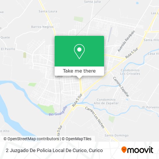 2 Juzgado De Policia Local De Curico map