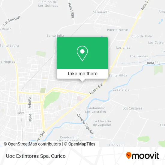 Uoc Extintores Spa map