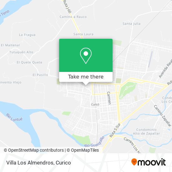 Mapa de Villa Los Almendros