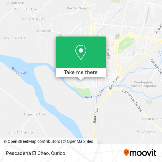 Mapa de Pescadería El Cheo