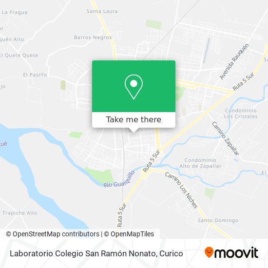 Laboratorio Colegio San Ramón Nonato map