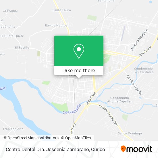 Mapa de Centro Dental Dra. Jessenia Zambrano