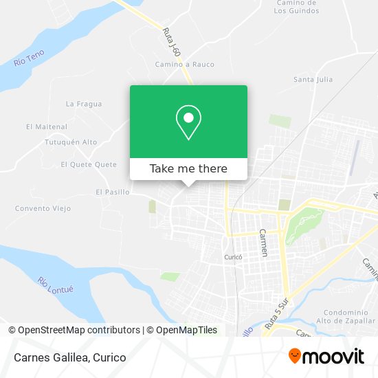Mapa de Carnes Galilea