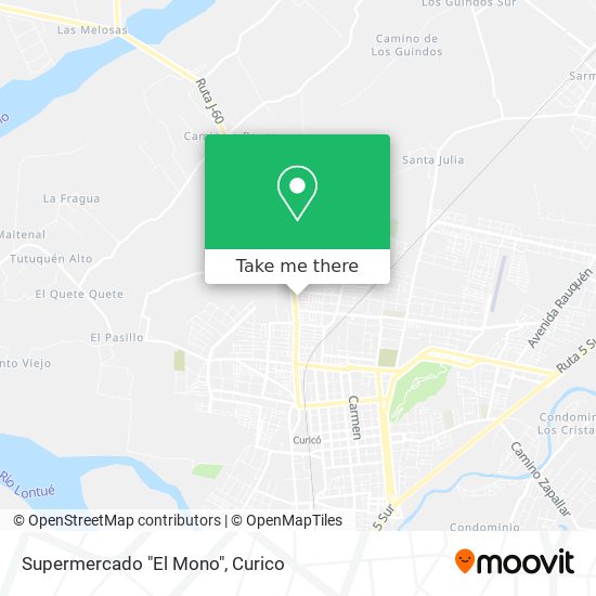 Supermercado "El Mono" map