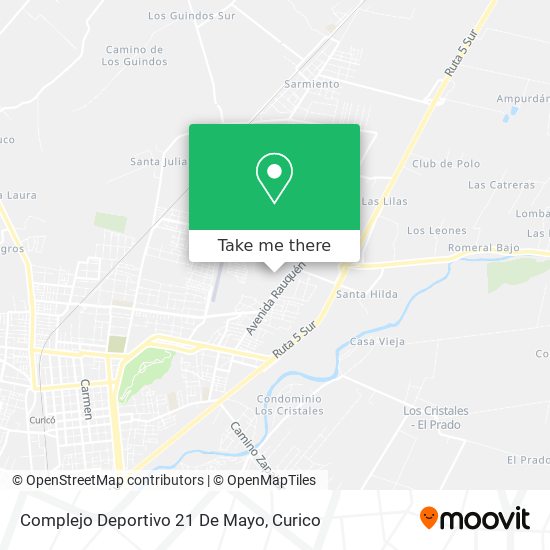 Complejo Deportivo 21 De Mayo map