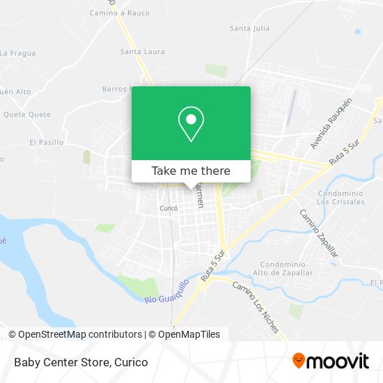 Baby Center Store map