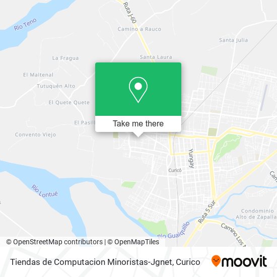 Tiendas de Computacion Minoristas-Jgnet map