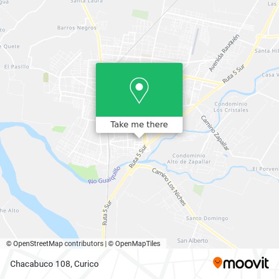 Mapa de Chacabuco 108