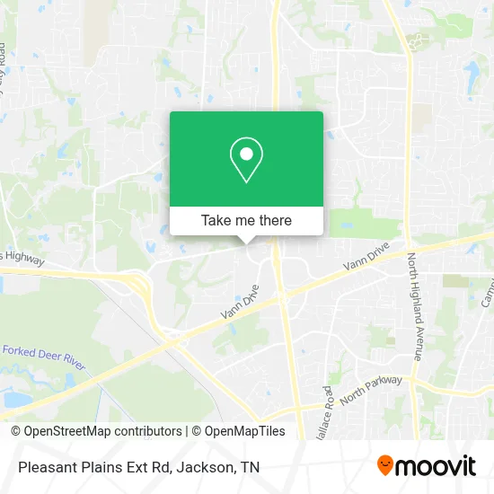 Pleasant Plains Ext Rd map