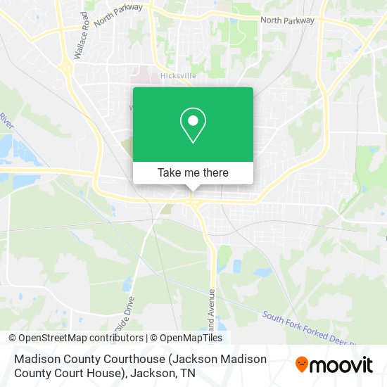 Madison County Courthouse (Jackson Madison County Court House) map