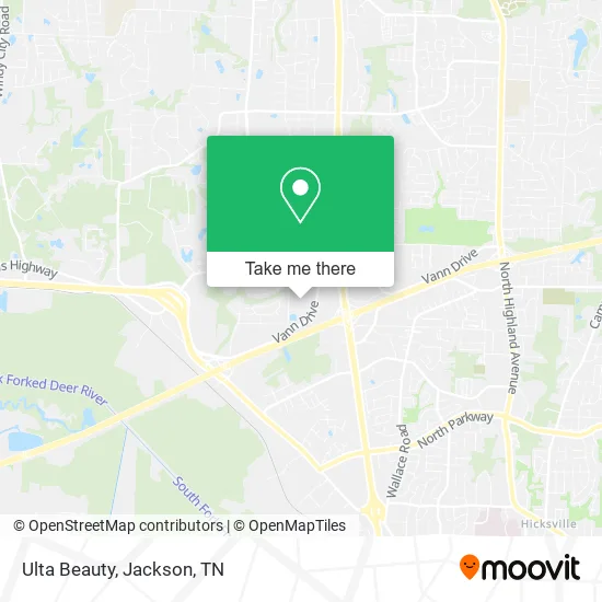 Ulta Beauty map