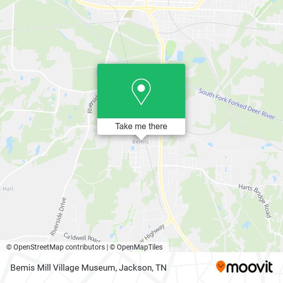 Mapa de Bemis Mill Village Museum