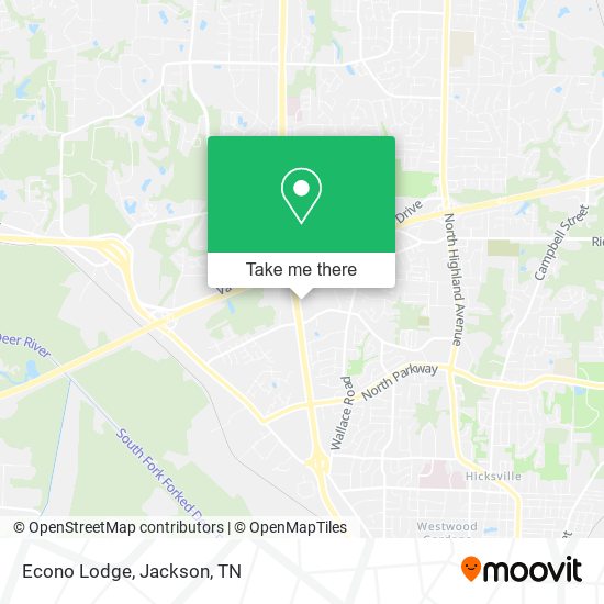 Econo Lodge map