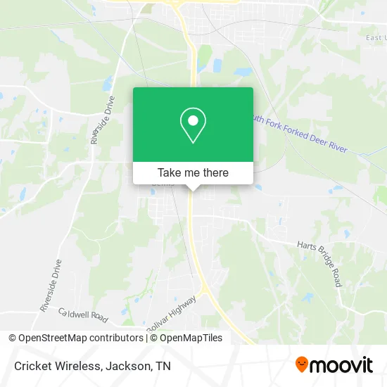 Cricket Wireless map