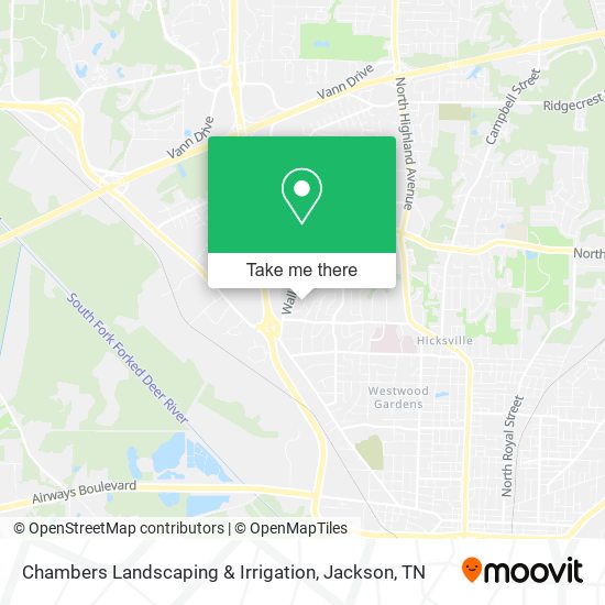 Mapa de Chambers Landscaping & Irrigation