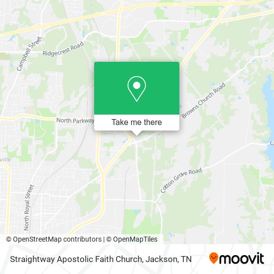 Mapa de Straightway Apostolic Faith Church