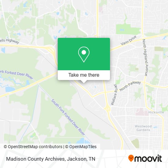 Madison County Archives map