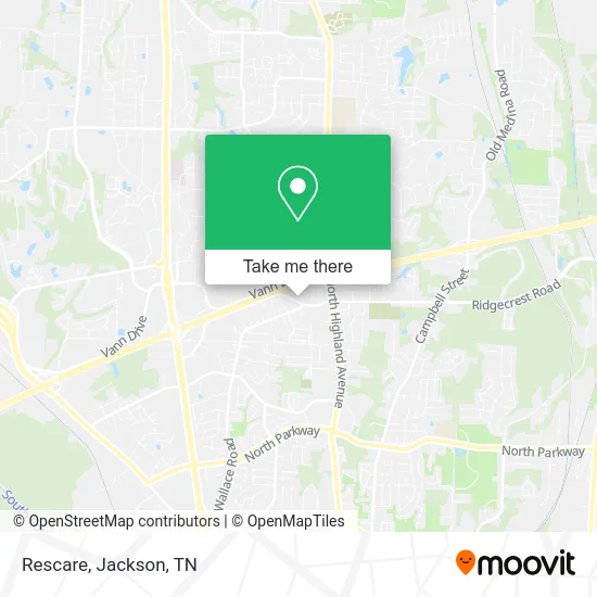 Rescare map