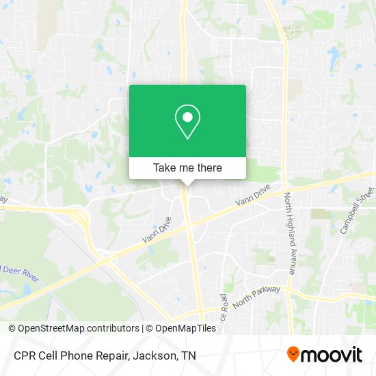 CPR Cell Phone Repair map