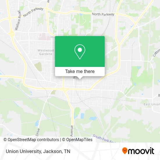 Union University map