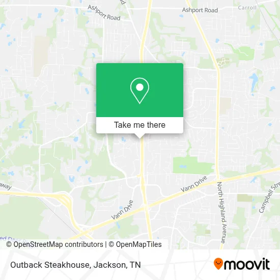 Outback Steakhouse map