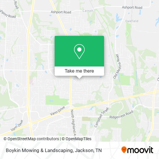 Mapa de Boykin Mowing & Landscaping