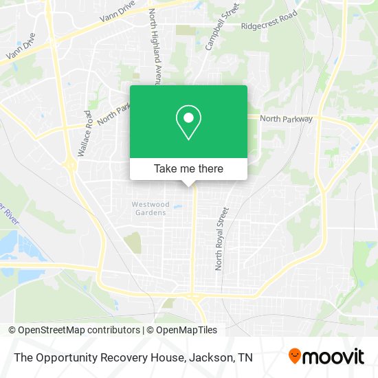Mapa de The Opportunity Recovery House