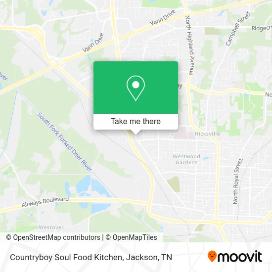 Countryboy Soul Food Kitchen map