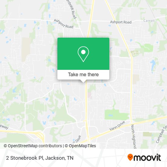 Mapa de 2 Stonebrook Pl